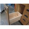 Image 8 : Reception Hostess Stand w/ Textured Front & Wooden Drawers 49" x 32" x 46"H