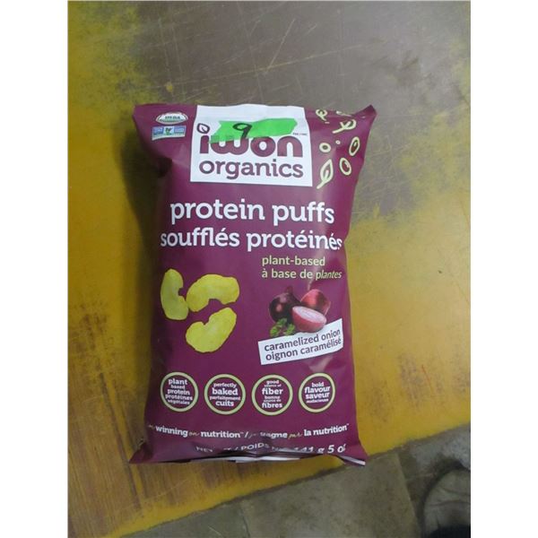 SHELF PULLS (AS IS):  IWON PROTEIN PUFFS (141 G) - BAG