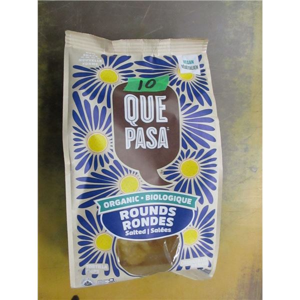 SHELF PULLS (AS IS):  QUE PASA ROUNDS (300G) - BAG