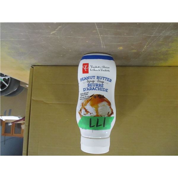 SHELF PULLS (AS IS):  PEANUT BUTTER SYRUIP (428ML)