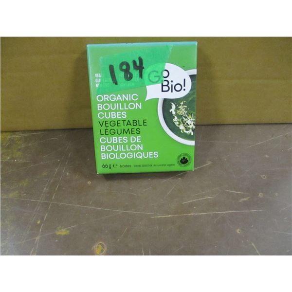 SHELF PULLS (AS IS):  VEGETABLE BOUILLON CUBES (66G)