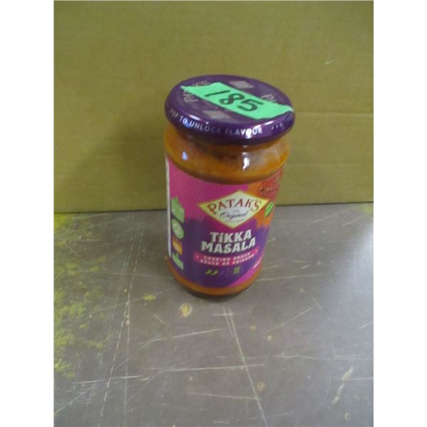 SHELF PULLS (AS IS):  TIKKA MASALA COOKING SAUCE (400 ML)