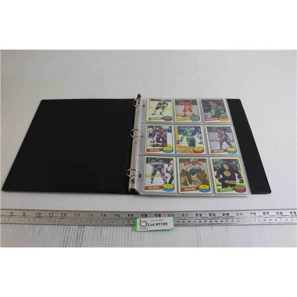 Binder of (63) 1980 OPC Cards