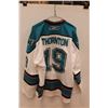 Image 4 : * Joe Thornton San Jose Sharks Replica Jersey - XL