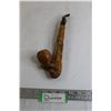 Image 1 : Carved Wooden Chief Head Tobacco Pipe