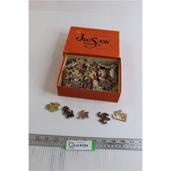Vintage The Chad Valley Wood Jigsaw Puzzle - (150) Pieces