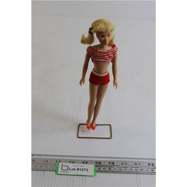 1964 Platinum Blonde Skooter Barbie Doll