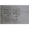 Image 3 : (2) Spanish Coffee Glasses, (4) Irish Coffee Glasses