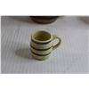Image 2 : 4-Piece Pottery Barrel Mug Set