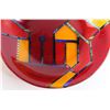 Image 3 : Fused Glass Art Glass Bowl - Signed "Paul Palango Kiln Art Chester Nova Scotia"