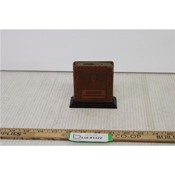 Singer Sewing Machine Co. Coin and Bill Bank