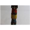 Image 3 : Wooden Totem Pole - 15 1/4" Tall, Signed & Dated Sept 18 1958