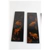 Image 2 : (4) Fish Wall Art Pieces - 4" x 12"