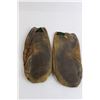 Image 5 : Northwest Territories First Nations Dene Pair of Moccasins - As Is