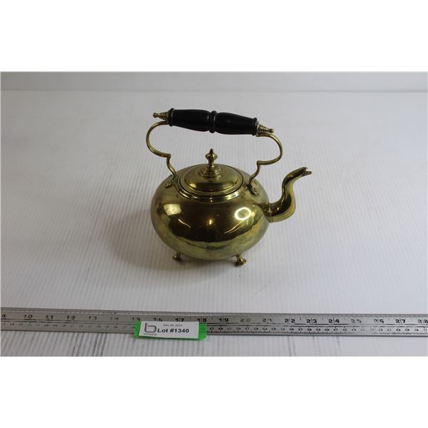 English Brass Tea Kettle