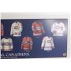 Image 3 : Montreal Canadiens Le Bleu Blanc Rouge Historical Jersey Uniforms Picture - 12" x 36"