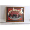 Image 1 : Framed Club de Hockey Canadiens 1968-1969 Montreal Canadiens Photo - 17 1/2" x 21 1/2"