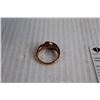 Image 3 : ^ Silver Diamonds Rose Gold Plated Ring - Minor Tarnishing