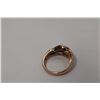 Image 4 : ^ Silver Diamonds Rose Gold Plated Ring - Minor Tarnishing