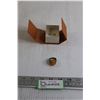 Image 1 : ^ Silver with Milky Amber Ring