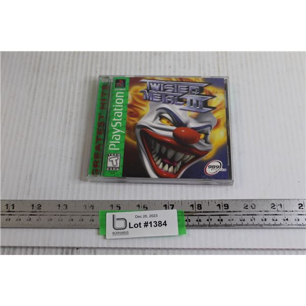 PlayStation Twisted Metal III Game