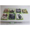 Image 1 : (7) Xbox 360 Games - Assassin's Creed II, Call of Duty Ghosts, Red Dead Redemption: Undead Nightmare