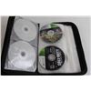 Image 2 : Zippered Folder of (20+) Assorted Xbox Video Games