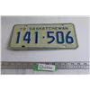 Image 1 : Saskatchewan 1972 License Plate