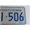 Image 3 : Saskatchewan 1972 License Plate