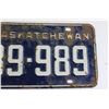 Image 3 : Saskatchewan 1962 License Plate