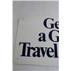 Image 2 : Get a Gulf Travel Card Sign - 19" x 12"