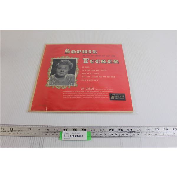 Sophie Tucker Record