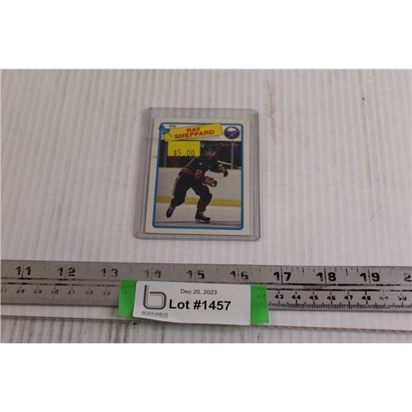 Ray Sheppard 1988-89 OPC Rookie Hockey Card