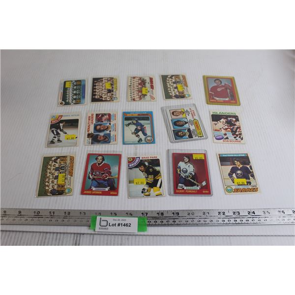 (15) 1970s Assorted NHL OPC Hockey Cards