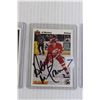 Image 3 : (3) Calgary Flames Autographed NHL Hockey Cards - Fleury, MacInnis, Patrick (Not Authenticated)