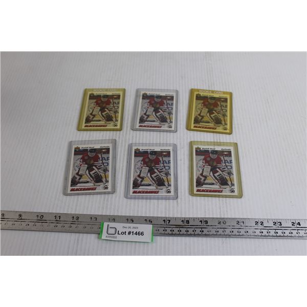 (6) Dominik Hasek Upper Deck Rookie Hockey Cards