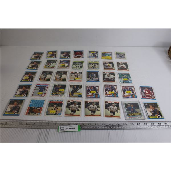 (37) 1980s Assorted NHL Hockey Cards