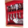 Image 4 : Stainless Steel Cutlery Set in Wooden Case
