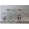 Image 1 : (5) Milk/Creamer Bottles (2) Co-Op (1 is) Modern Dairies