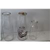 Image 3 : (5) Milk/Creamer Bottles (2) Co-Op (1 is) Modern Dairies