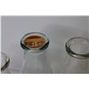Image 5 : (5) Milk/Creamer Bottles (2) Co-Op (1 is) Modern Dairies