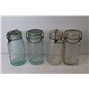 Image 4 : (4) Sealer Jars w/Wire Top Lids (1) Queen - (3) Perfect Seal