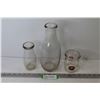 Image 1 : (3) Milk/Creamer Bottles (1 is) Palm Dairies