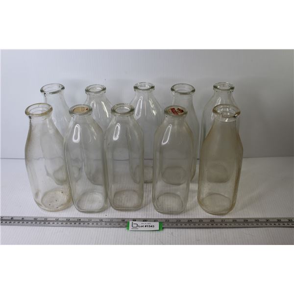 (10) Milk Bottles