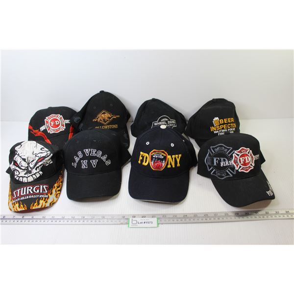 (8) Caps/Hats - Sturgis - Yellowstone