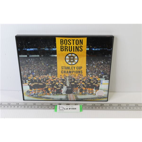 Boston Bruins Stanley Cup Championship Framed Photograph
