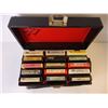 Image 2 : (12) 8-Tracks with Carrying Case
