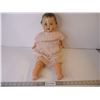 Image 1 : Vintage 21" Composition Baby Doll, Open Mouth with Teeth, Sleepy Eyes