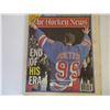 Image 4 : (4) Pieces of Literature on Wayne Gretzky Retiring-Hockey News, Macleans, Star Phoenix