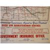 Image 5 : Vintage 1952 Map of Saskatchewan